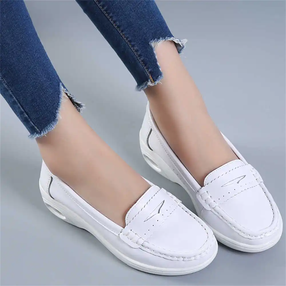 Tech Accessories Ideas - Thick Sole Slipon White Trainers For