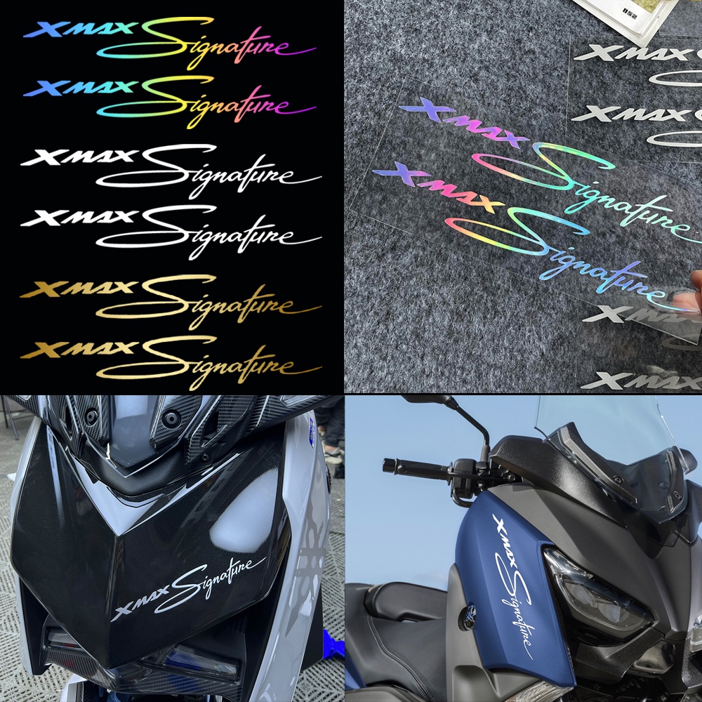 Nmax Tech Max Accessories - Motorcycle Logo Emble Stickers Motorcycle Body