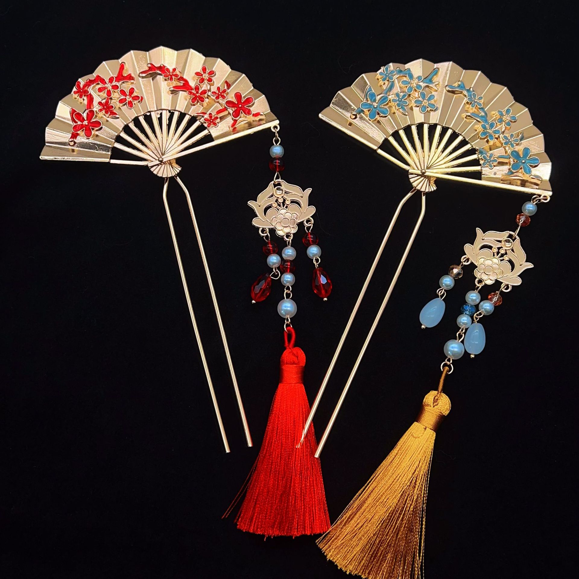 Tech Accessories Women - New Chinese style national fan tassel