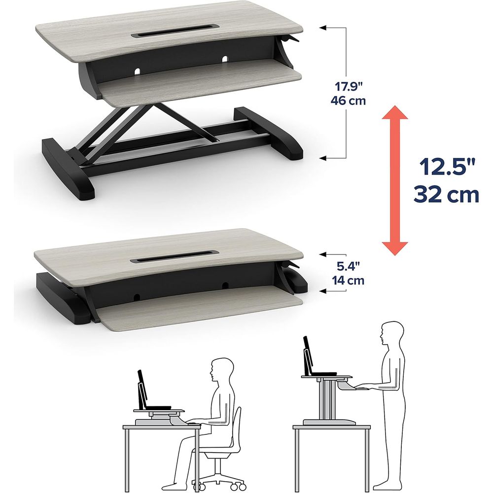Mini Small Standing Desk Conve - đánh giá và giá Laptop Stand Bamboo