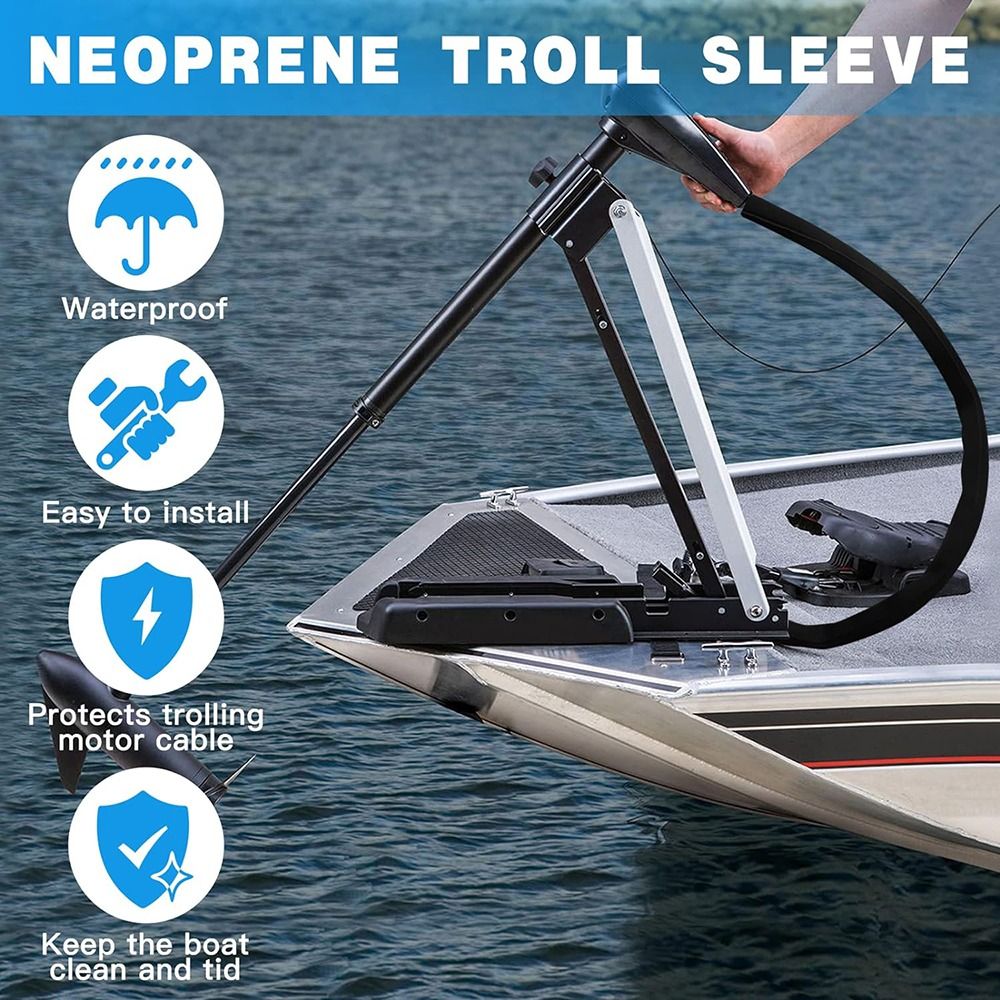 Trolling Motor Cable Organizer - đánh giá và giá Cable Sleeve Neoprene