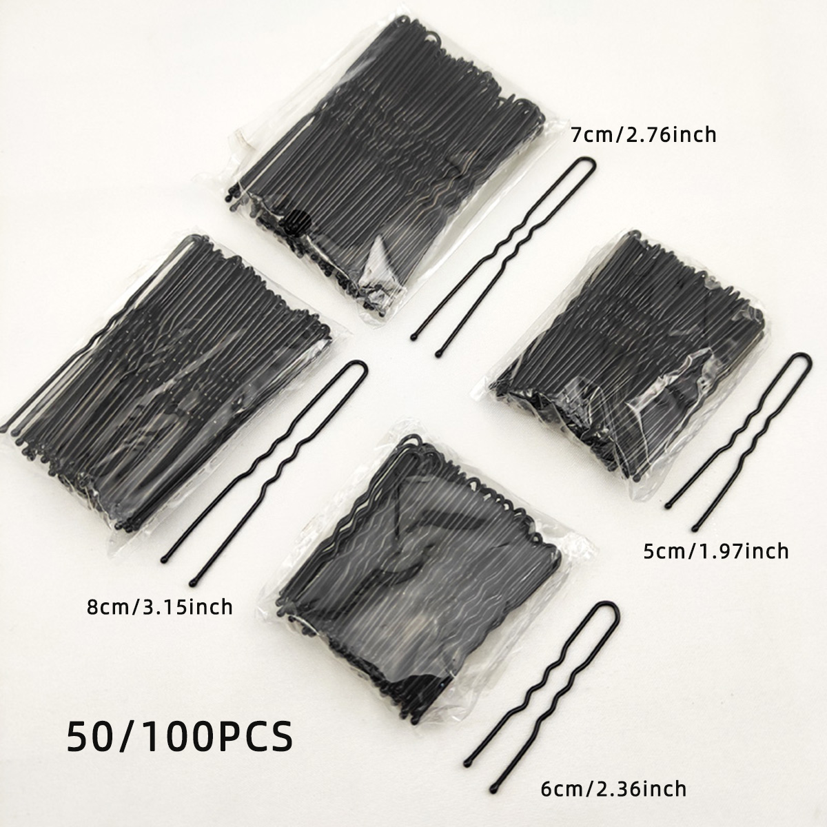50/100 PCS Women 5/6/7/8 cm Ha - đánh giá và giá Tech Accessories Women