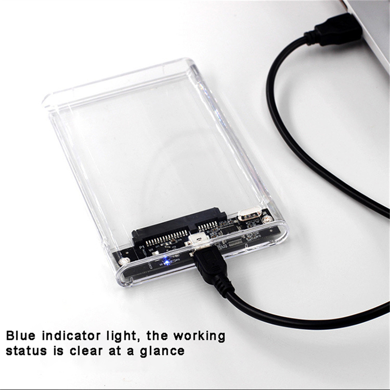 Transparent HDD Case HDD Enclo - đánh giá và giá Portable Ssd Enclosure