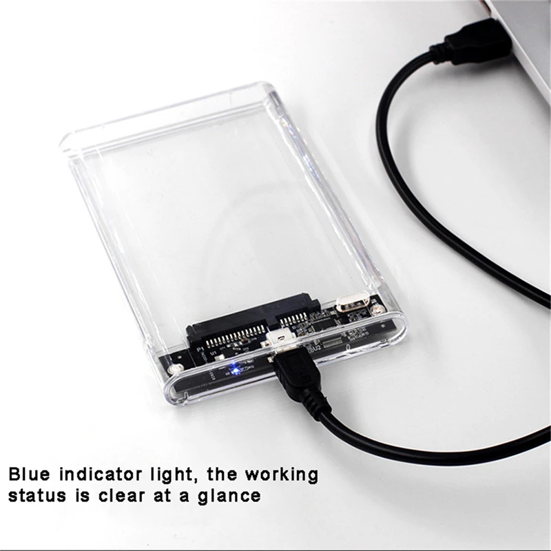 Transparent HDD Case HDD Enclo - đánh giá và giá Portable Ssd Enclosure