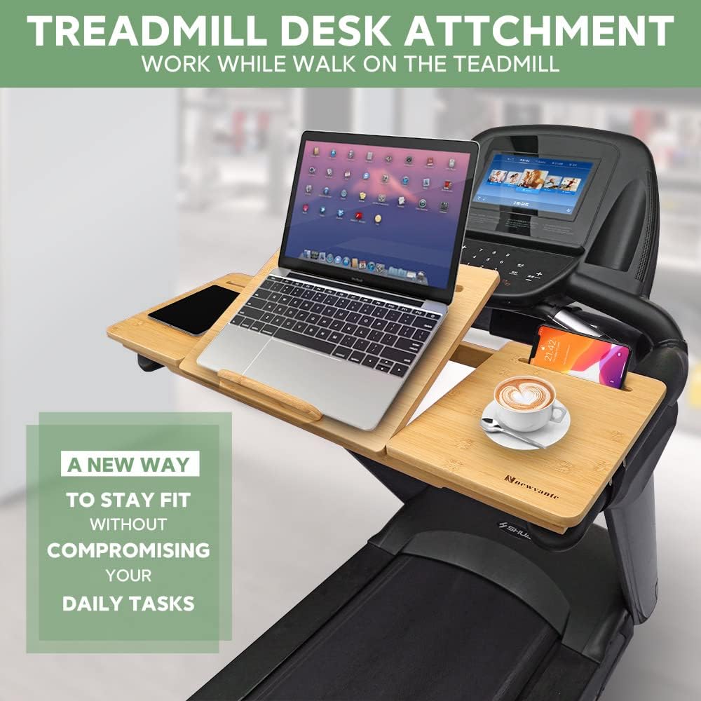 Adjustable Bamboo Treadmill De - đánh giá và giá Laptop Stand Bamboo