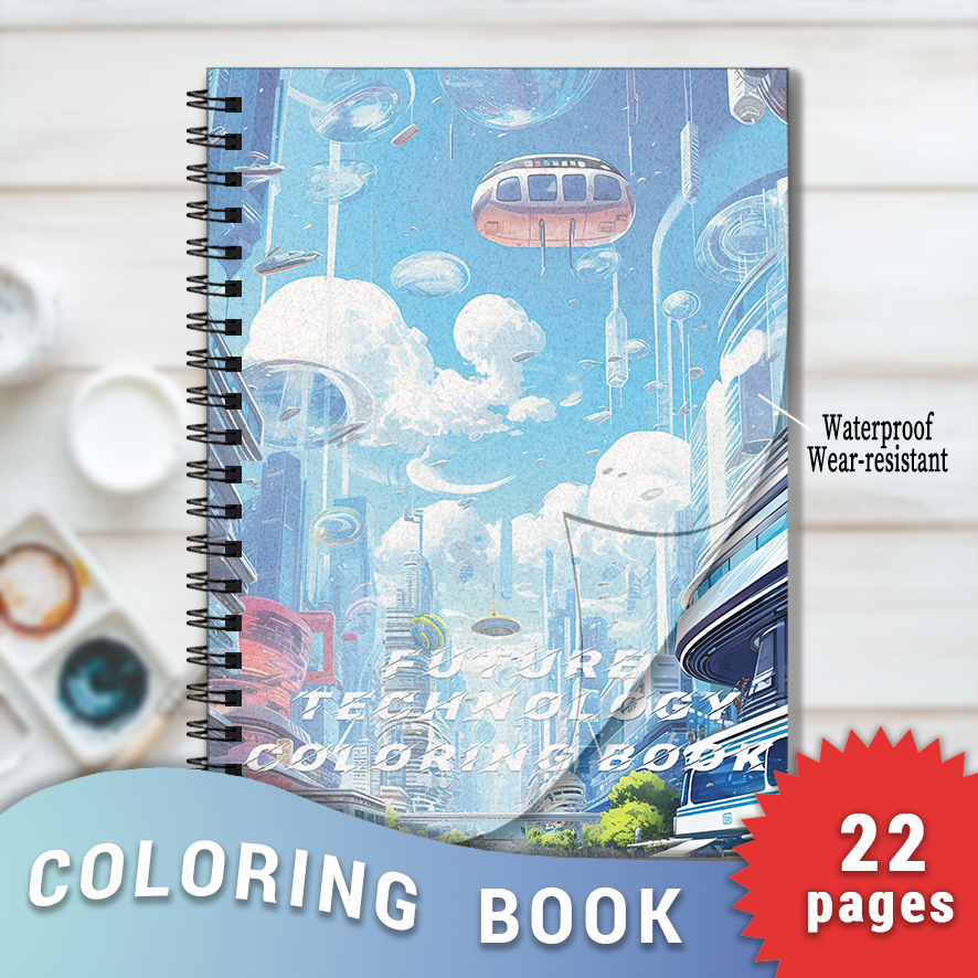 Future Technology Coloring Boo - đánh giá và giá Tech X
