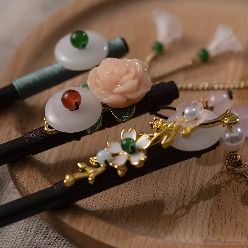 1Pc Wooden Hairpin Headdress f - đánh giá và giá Tech Accessories Women