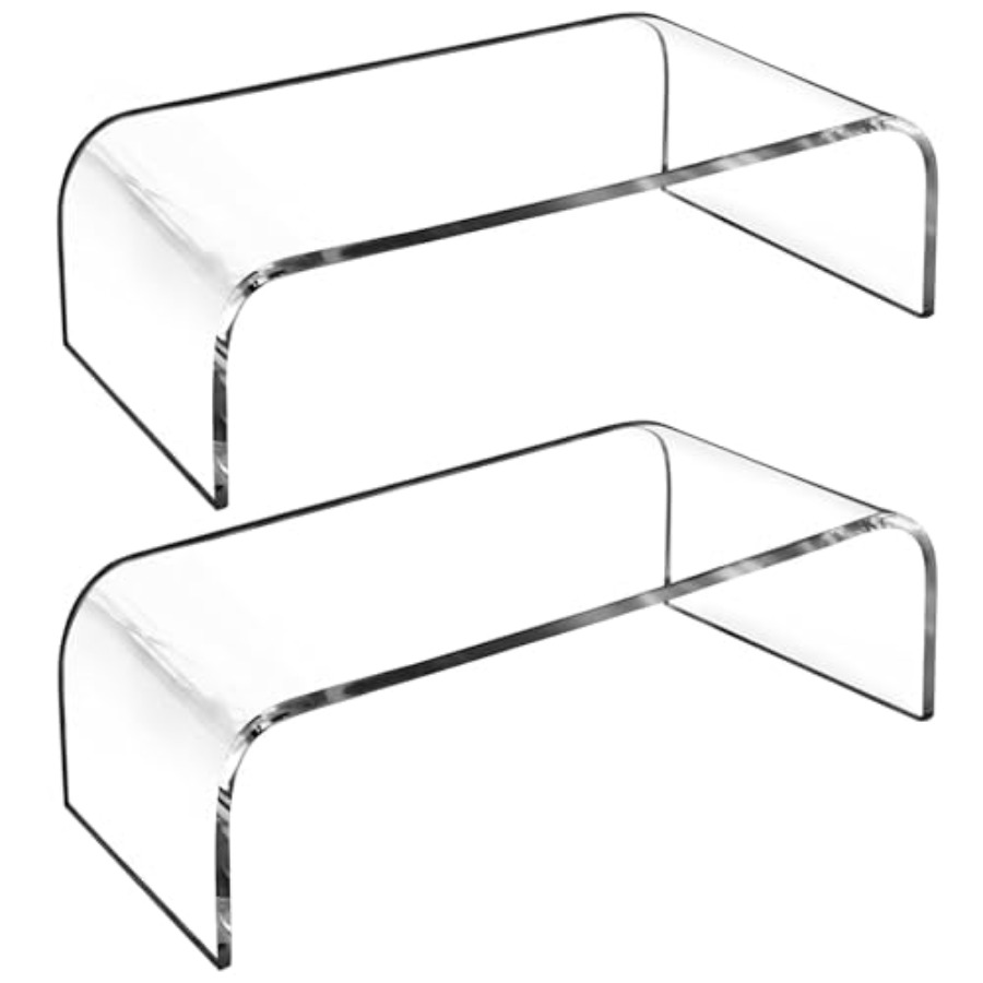 2 Pack Acrylic Laptop Monitor  - đánh giá và giá Laptop Stand Bamboo