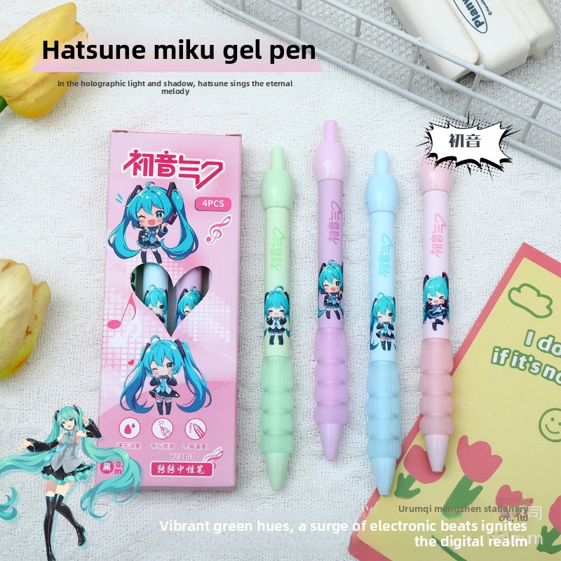 Kawaii Hatsune Miku Gel Pen Cu - đánh giá và giá Tech Accessories For Office