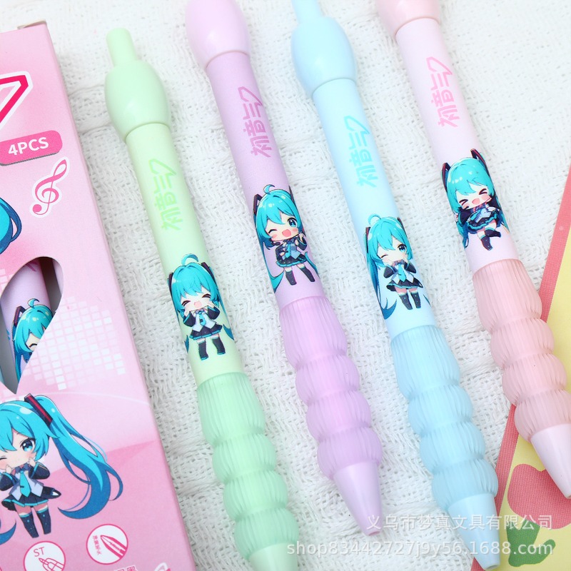 Kawaii Hatsune Miku Gel Pen Cu - đánh giá và giá Tech Accessories For Office