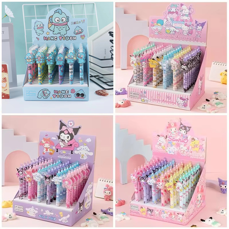 48pcs Gel Pen Kuromi Cinnamoro - đánh giá và giá Tech Accessories For Office