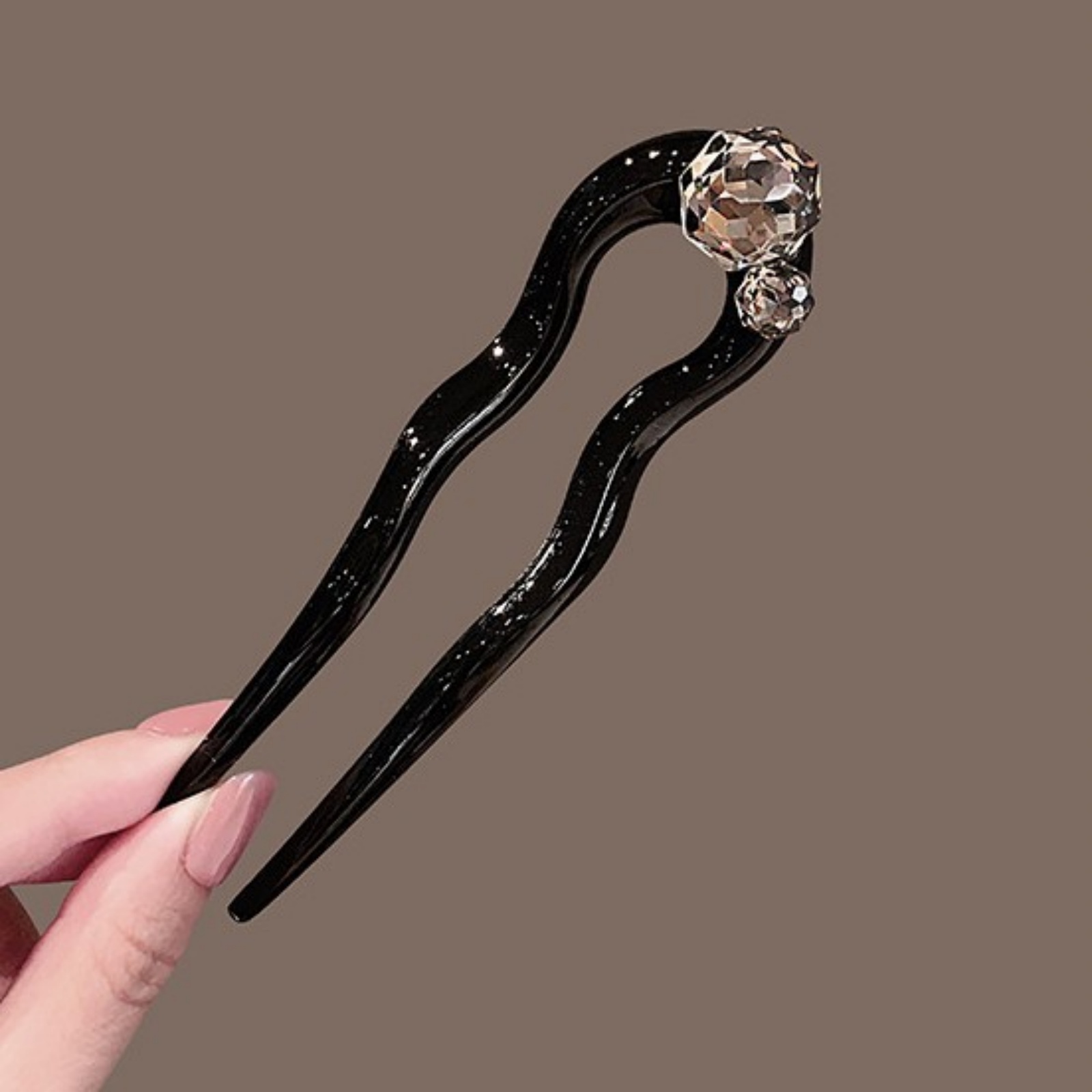 1PC Crystal Hair Fork,Black El - đánh giá và giá Tech Accessories Women