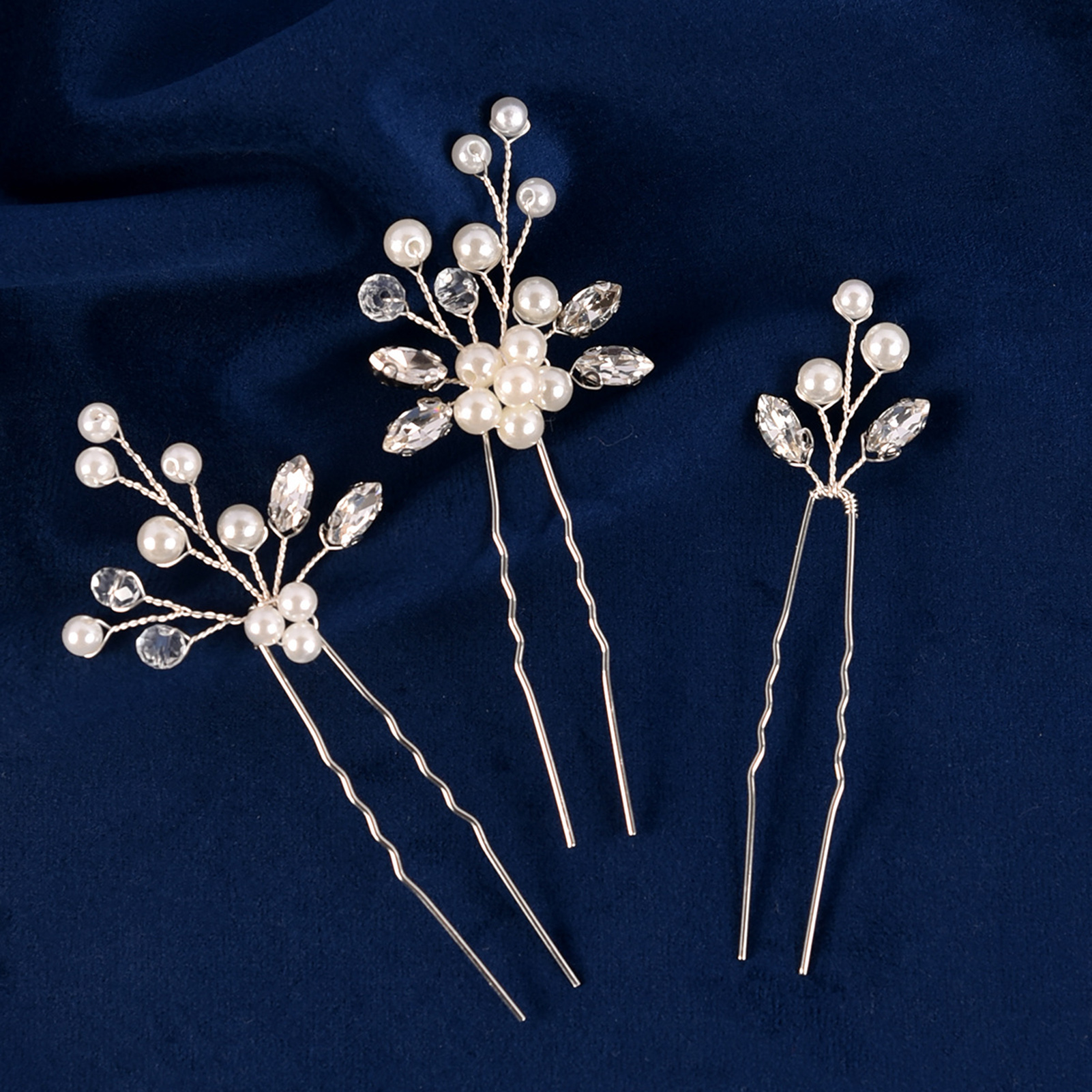 3pcs Bride Hairpin Trendy Hair - đánh giá và giá Tech Accessories Women