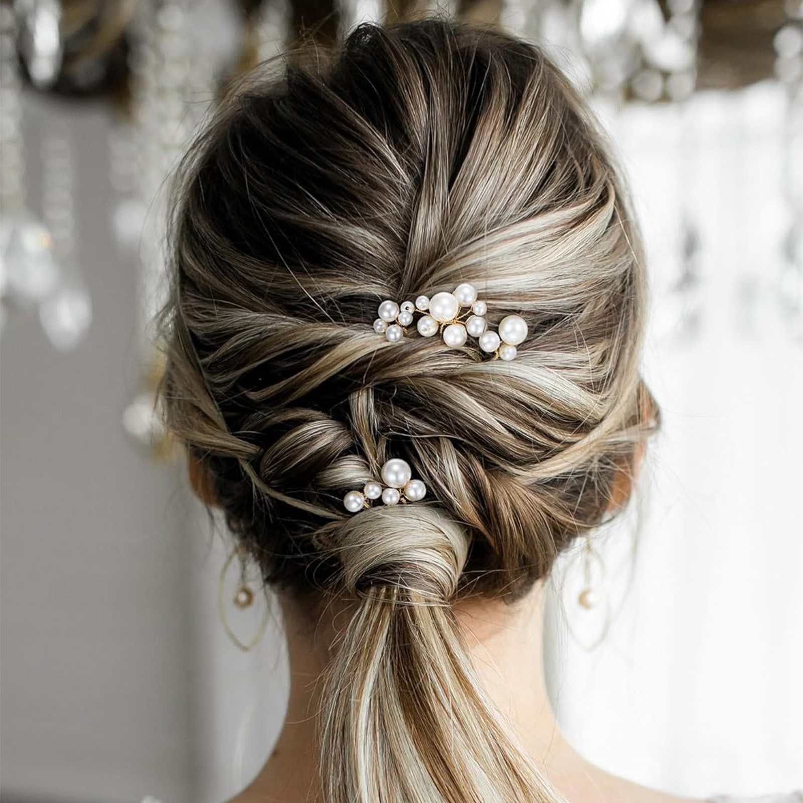 3pcs Bride Hairpin Trendy Hair - đánh giá và giá Tech Accessories Women
