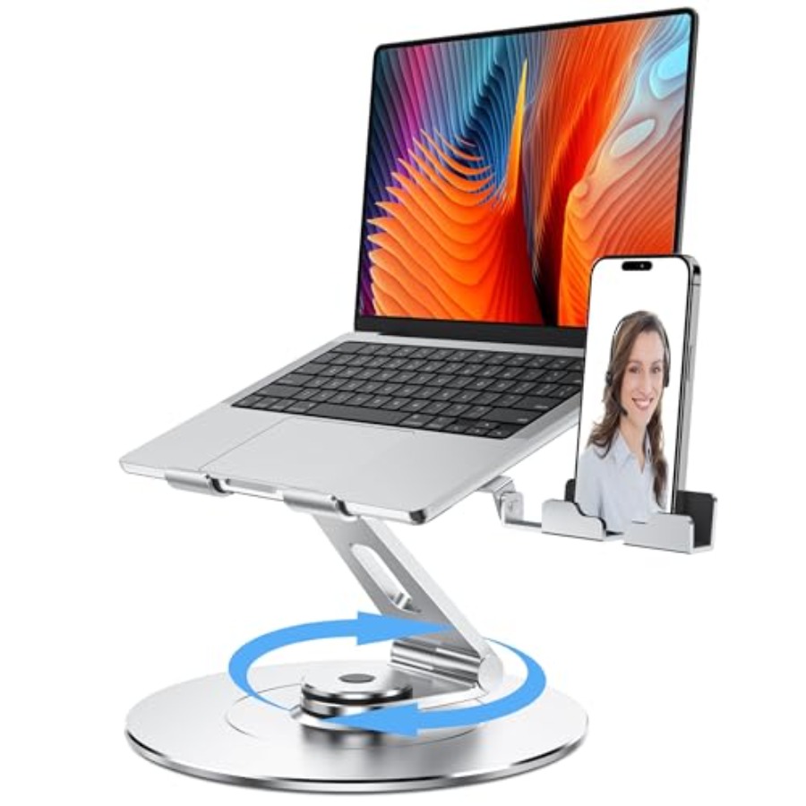 Laptop Stand with Phone Holder - đánh giá và giá Laptop Stand Bamboo