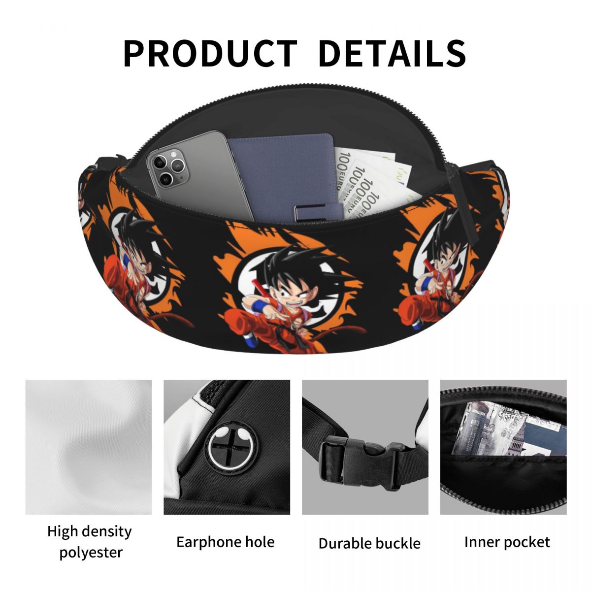 Custom Son G-Gokues  Z Fanny P - đánh giá và giá Tech Accessories Bag