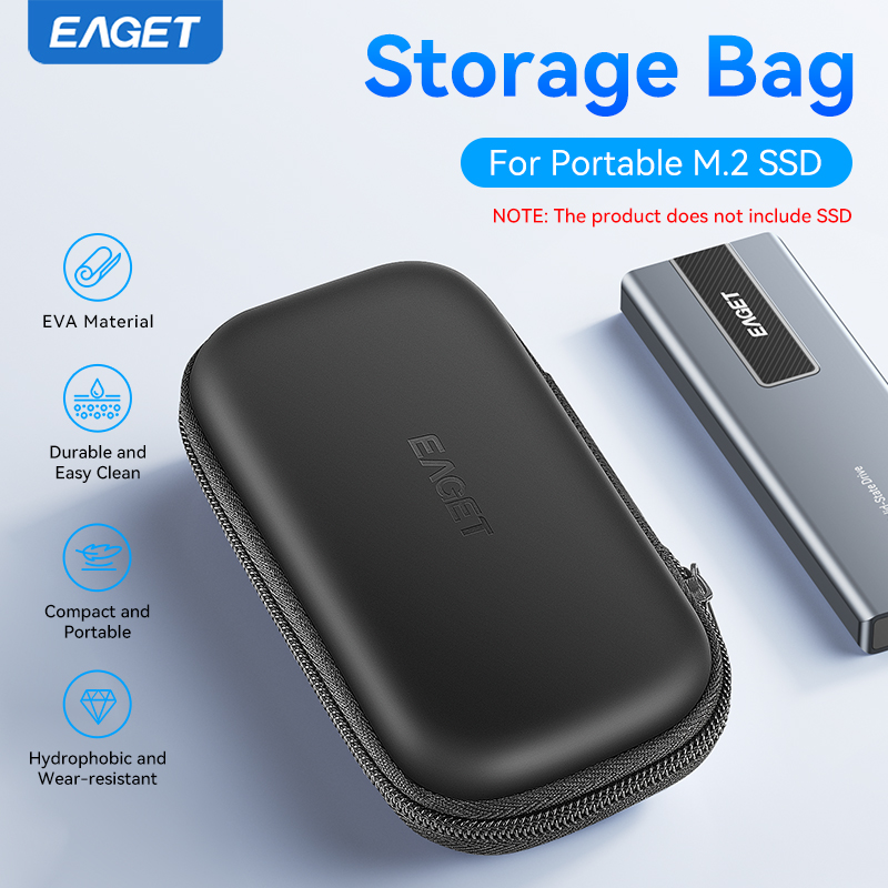 Eaget SSD Box Bag Case Portabl - đánh giá và giá Portable Ssd Enclosure