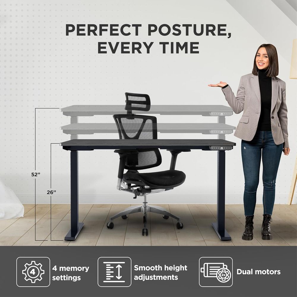 RISE UP dual motor electric st - đánh giá và giá Laptop Stand Bamboo