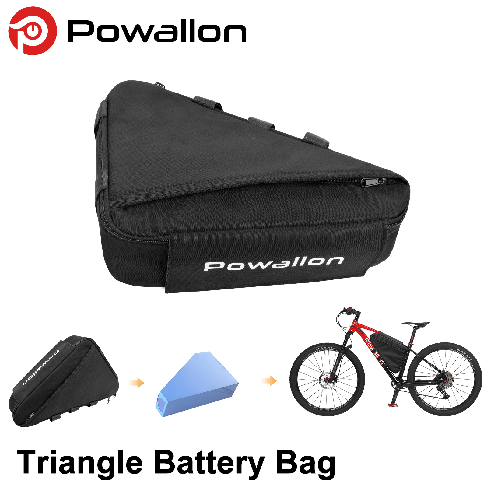 E-Bike Triangle Battery Bag Wa - đánh giá và giá Tech Accessories Bag