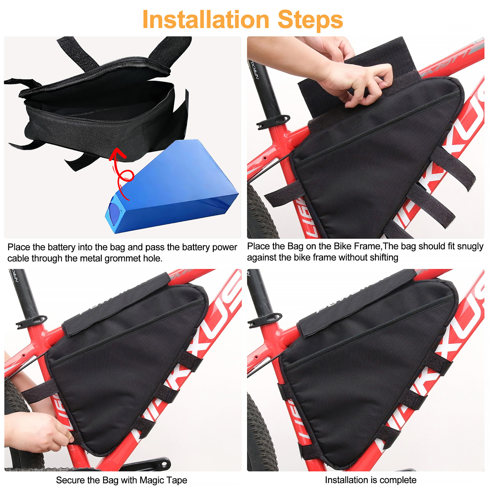 E-Bike Triangle Battery Bag Wa - đánh giá và giá Tech Accessories Bag