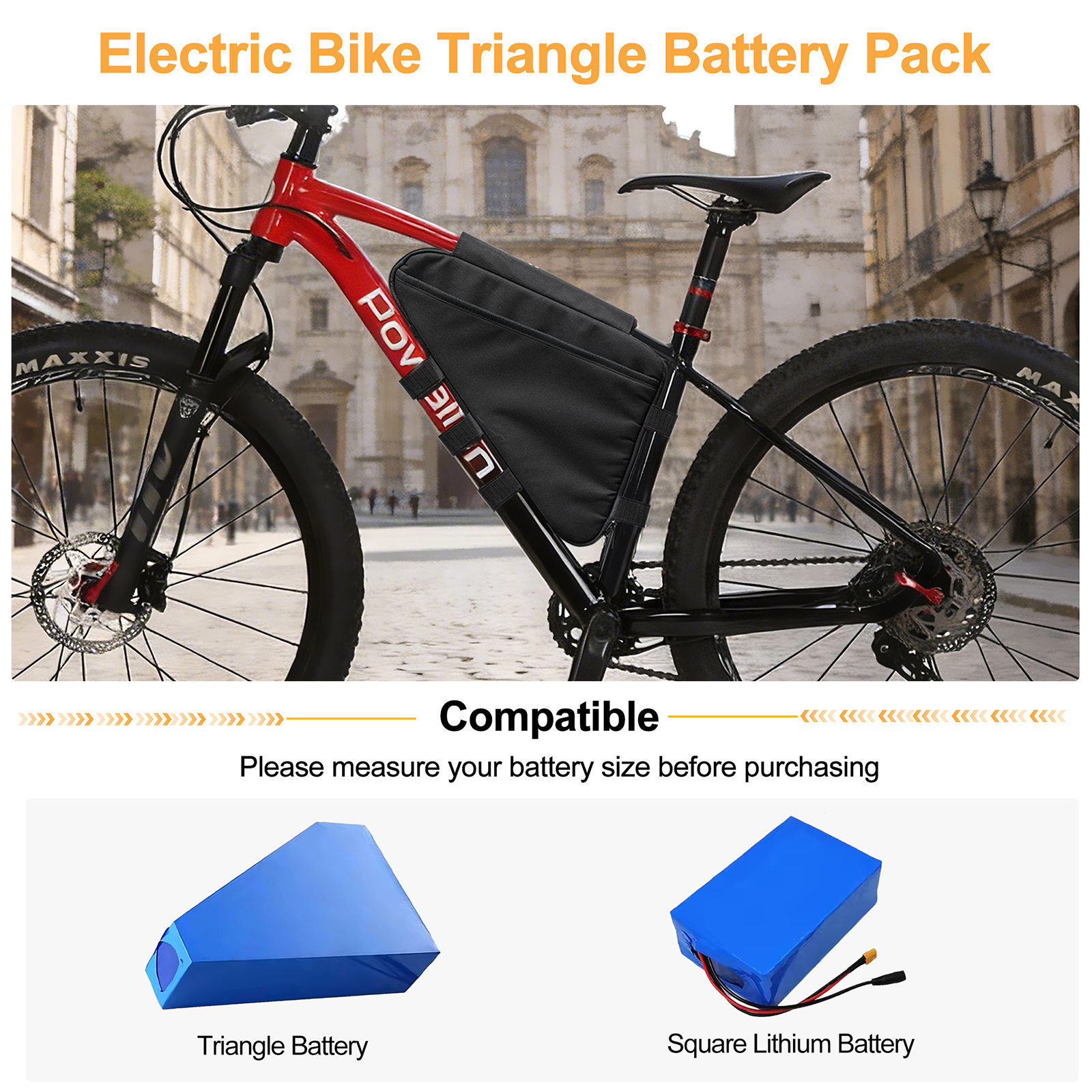 E-Bike Triangle Battery Bag Wa - đánh giá và giá Tech Accessories Bag