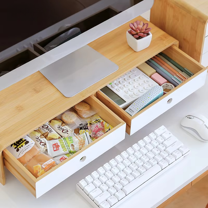 Bamboo Laptop Monitor Riser Ec - đánh giá và giá Laptop Stand Bamboo