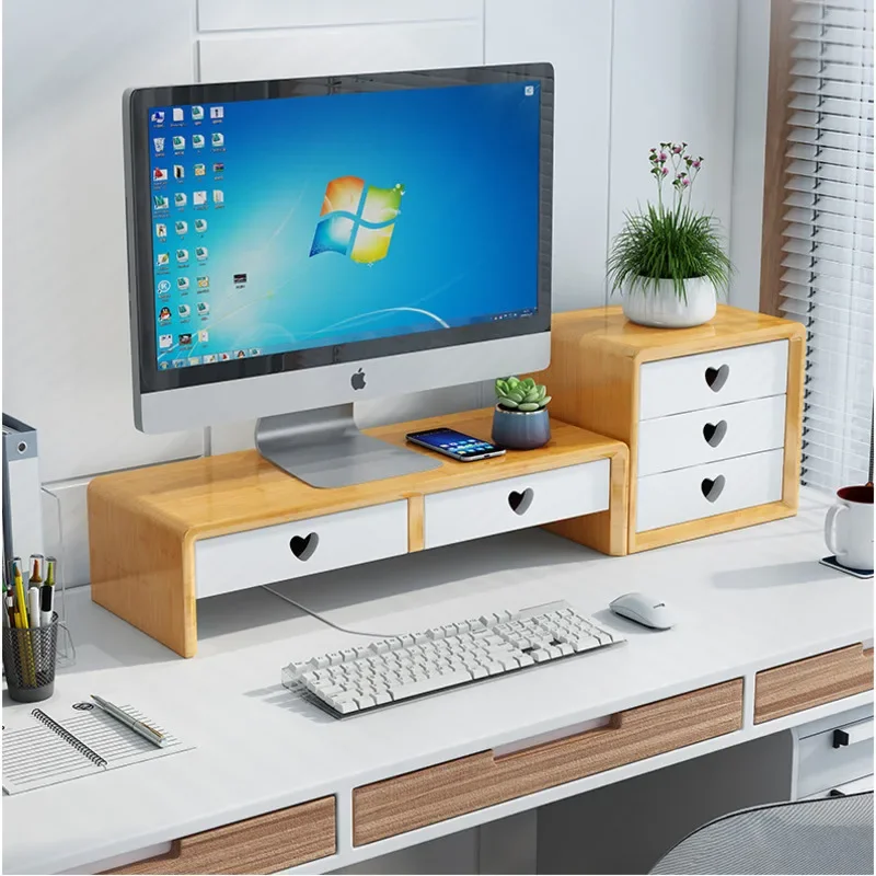 Natural Bamboo Desk Stand Nord - đánh giá và giá Laptop Stand Bamboo