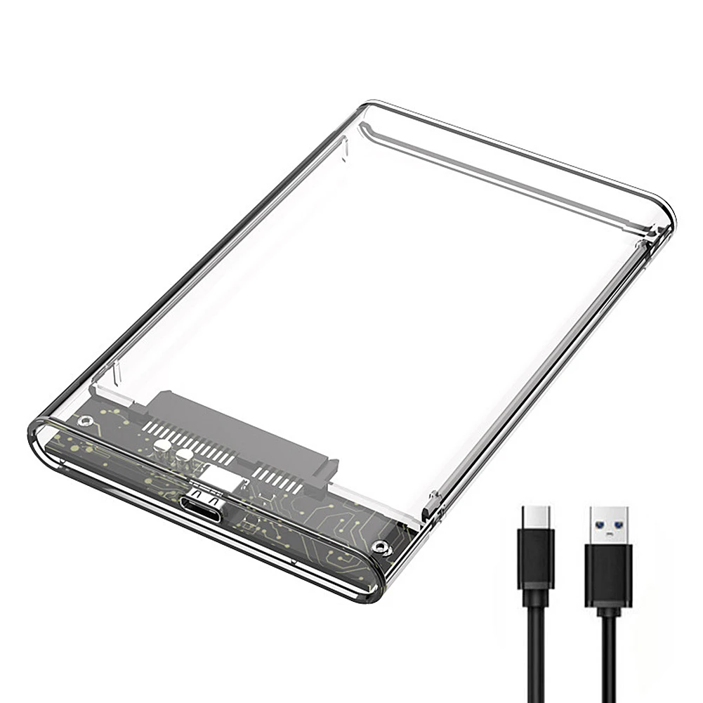 2.5 Inch HDD/SSD Case Transpar - đánh giá và giá Portable Ssd Enclosure