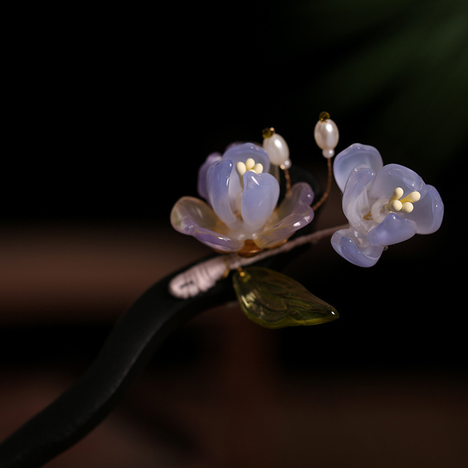 Vintage Wooden Flower Hairpin  - đánh giá và giá Tech Accessories Women