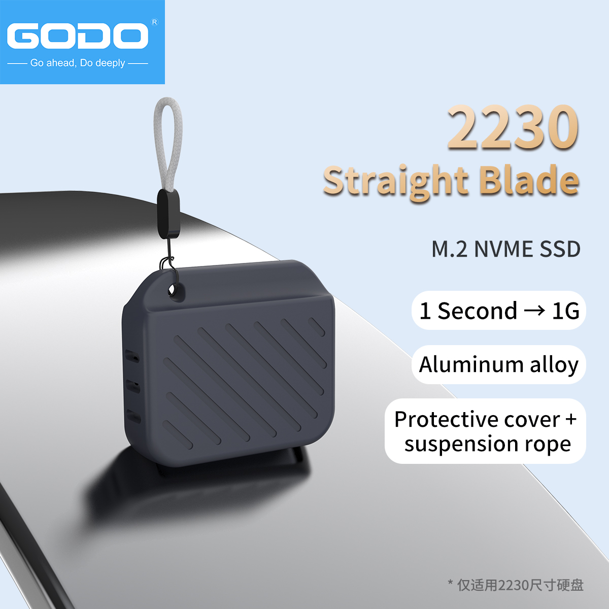 GODO 2230 Type-C Plug & Play M - đánh giá và giá Portable Ssd Enclosure